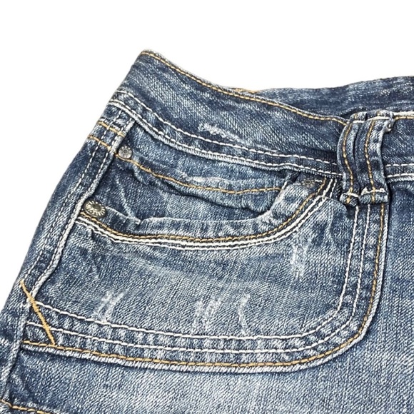 Aeropostale  Women’s/ Junior’s Denim Jean Shorts Junior Size 7/ 8 - Picture 4 of 14